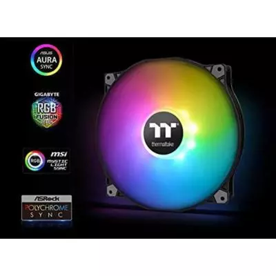 Кулер для корпуса ThermalTake Pure 20 ARGB Sync TT Premium Edition (CL-F081-PL20SW-A) - 6 Кулер для корпуса ThermalTake Pure 20 ARGB Sync TT Premium Edition (CL-F081-PL20SW-A) - 6