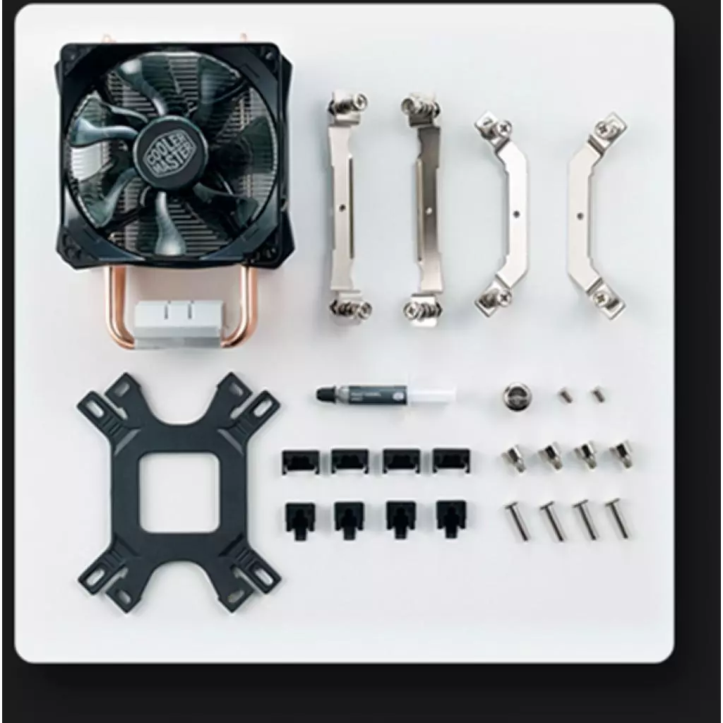 Кулер для процессора CoolerMaster Hyper H410R RGB LED PWM (RR-H410-20PC-R1) - 3