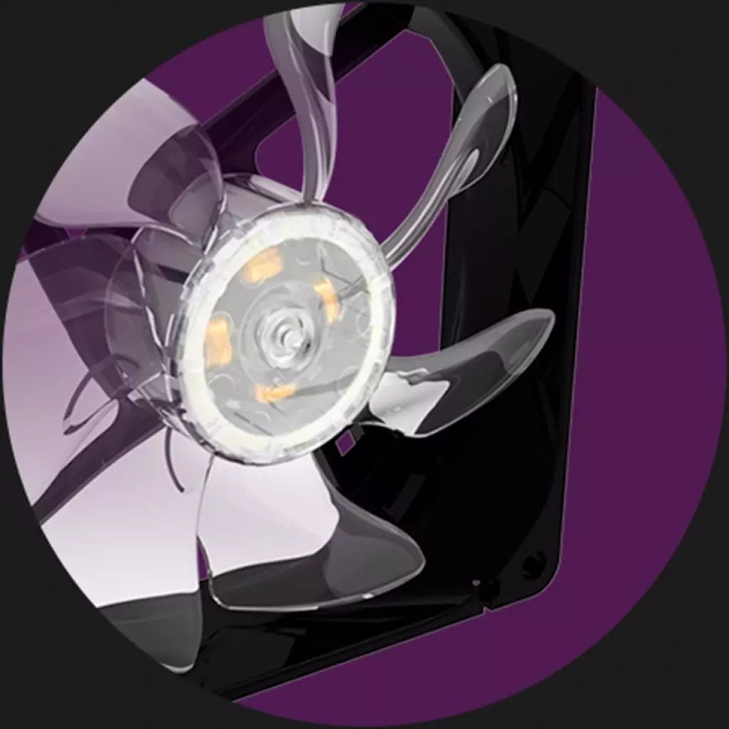 Кулер для процессора CoolerMaster Hyper H410R RGB LED PWM (RR-H410-20PC-R1) - 4