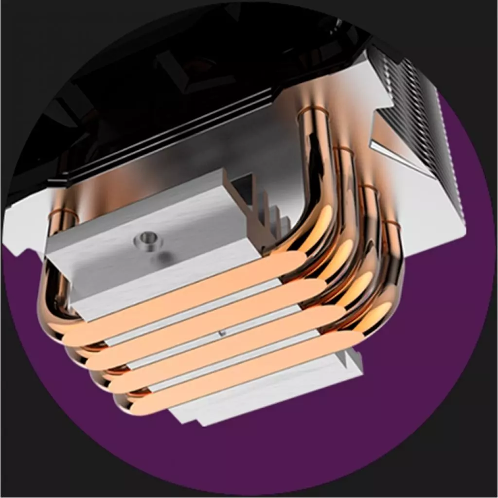 Кулер для процессора CoolerMaster Hyper H410R RGB LED PWM (RR-H410-20PC-R1) - 8