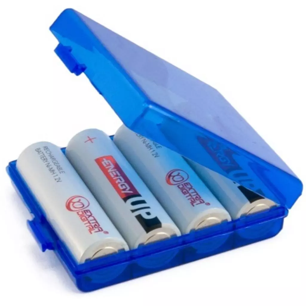 Аккумулятор Extradigital AA 2500mAh, Energy UP, Ni-MH, 4 шт in case (AAE1842) - 1 Аккумулятор Extradigital AA 2500mAh, Energy UP, Ni-MH, 4 шт in case (AAE1842) - 1