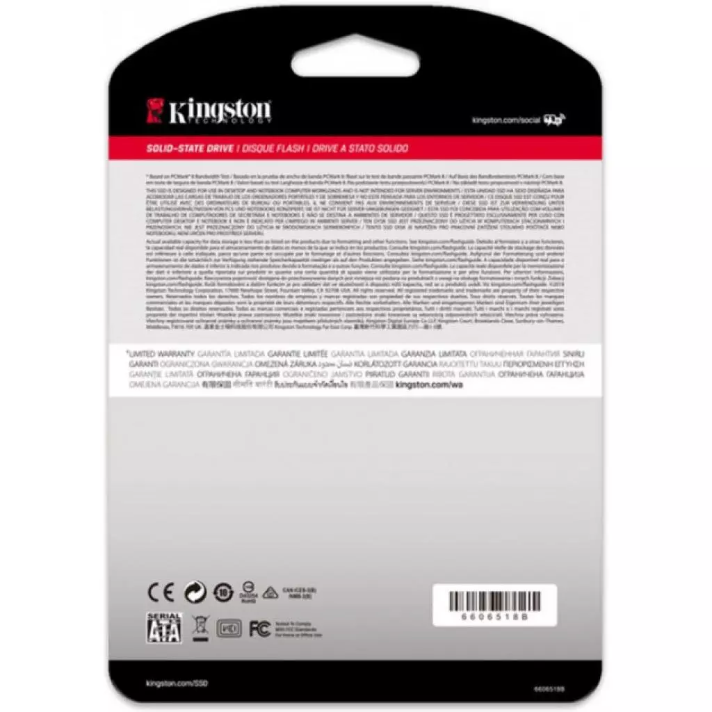 Накопитель SSD M.2 2280 480GB Kingston (SA400M8/480G) - 2 Накопитель SSD M.2 2280 480GB Kingston (SA400M8/480G) - 2