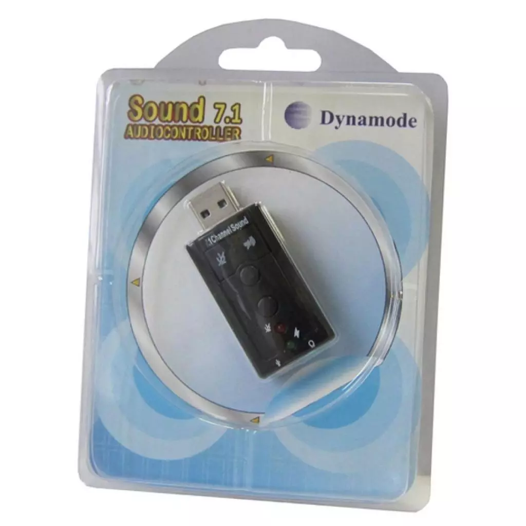 Звуковая плата Dynamode C-Media 108 USB 8(7.1) каналов 3D RTL (USB-SOUND7) - 2