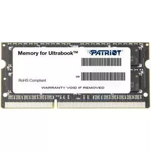 Модуль памяти для ноутбука SoDIMM DDR3L 8GB 1600 MHz Patriot (PSD38G1600L2S)