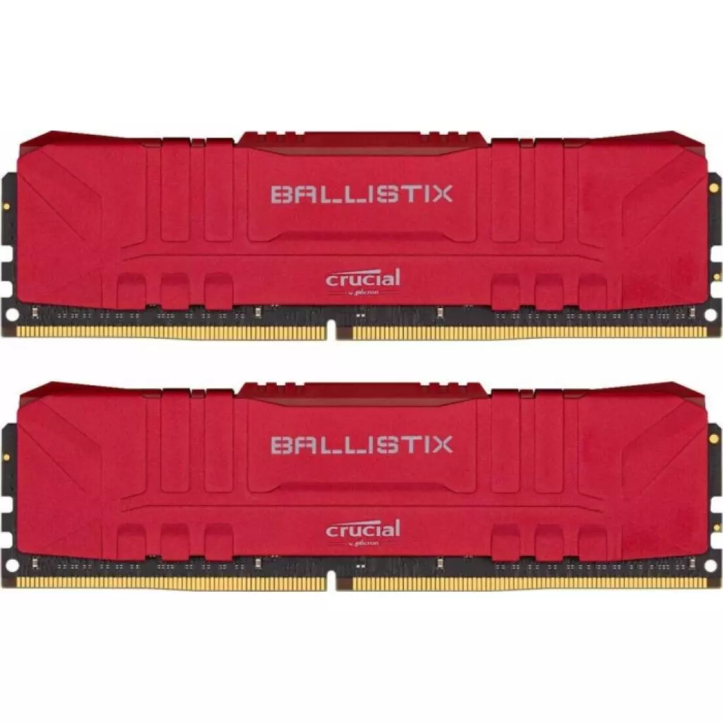 Модуль памяти для компьютера DDR4 32GB (2x16GB) 3000 MHz Ballistix Red Micron (BL2K16G30C15U4R)