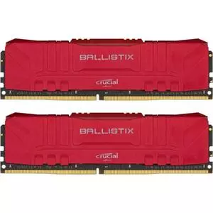 Модуль памяти для компьютера DDR4 32GB (2x16GB) 3000 MHz Ballistix Red Micron (BL2K16G30C15U4R)