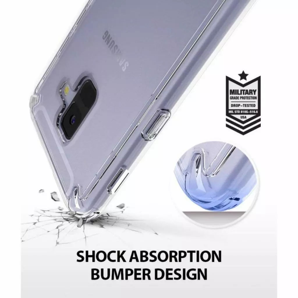 Чехол для моб. телефона Ringke Fusion Samsung Galaxy A6 Clear (RCS4437) - 2 Чехол для моб. телефона Ringke Fusion Samsung Galaxy A6 Clear (RCS4437) - 2