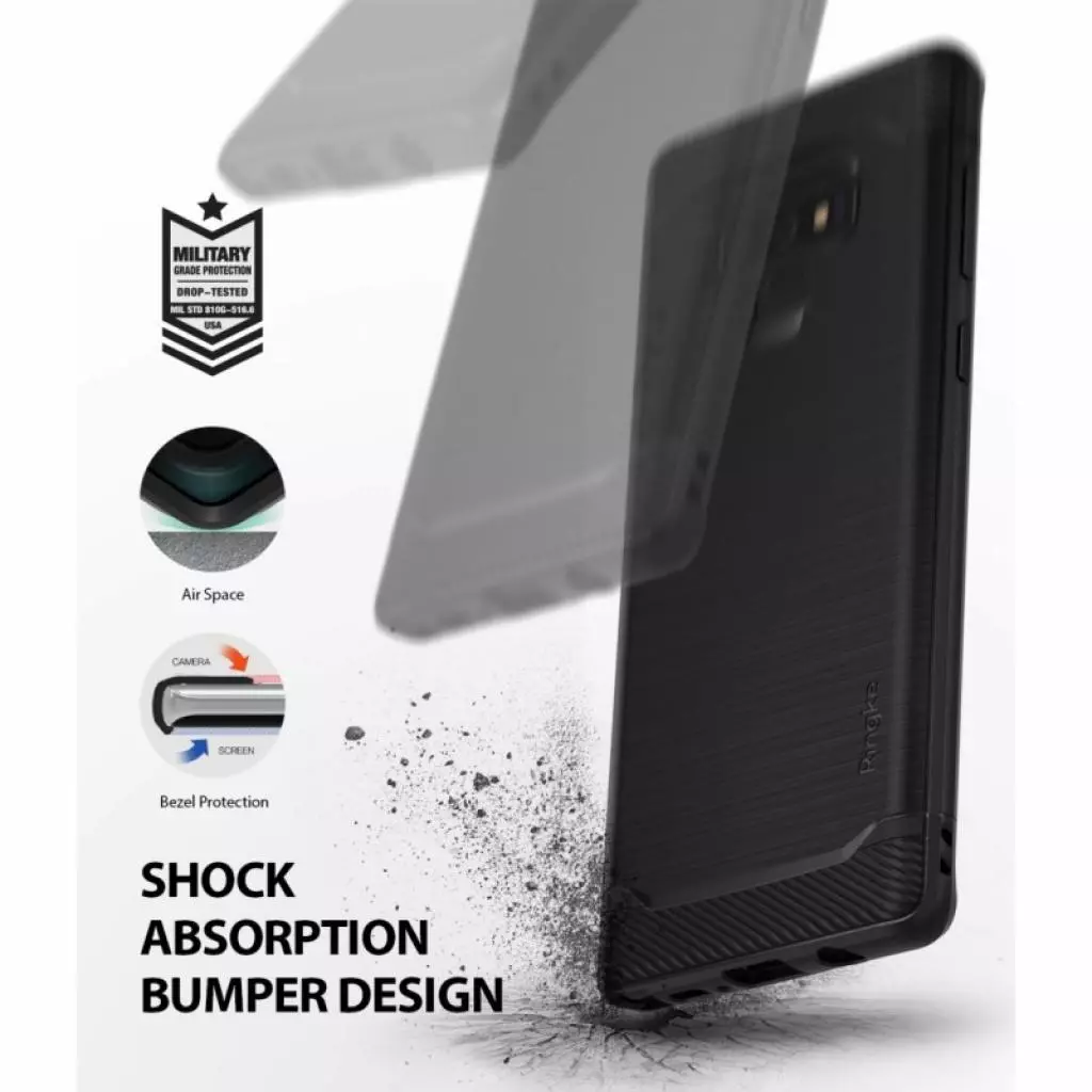 Чехол для моб. телефона Ringke Onyx Samsung Galaxy Note 9 Black (RCS4461) - 2 Чехол для моб. телефона Ringke Onyx Samsung Galaxy Note 9 Black (RCS4461) - 2