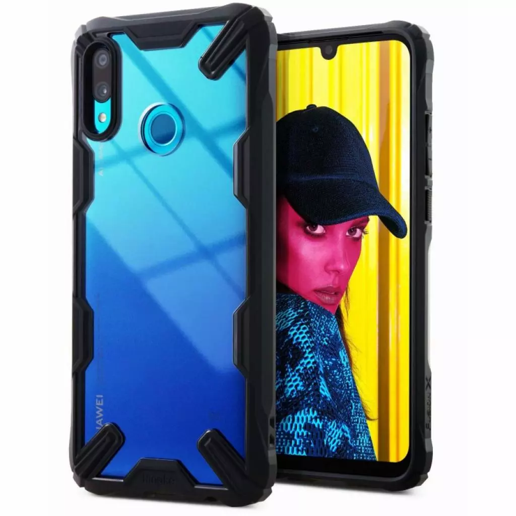 Чехол для моб. телефона Ringke Fusion X Huawei P Smart 2019 Black (RCH4524)
