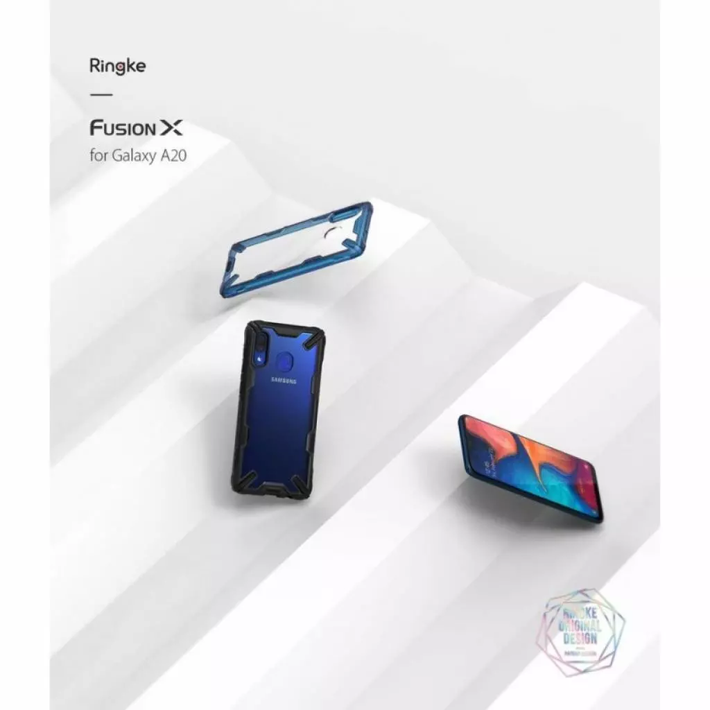 Чехол для моб. телефона Ringke Fusion X Samsung Galaxy A20 Black (RCS4521) - 3 Чехол для моб. телефона Ringke Fusion X Samsung Galaxy A20 Black (RCS4521) - 3
