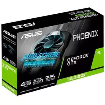 Видеокарта ASUS GeForce GTX1650 SUPER 4096Mb Phoenix (PH-GTX1650S-4G) - 8 Видеокарта ASUS GeForce GTX1650 SUPER 4096Mb Phoenix (PH-GTX1650S-4G) - 8