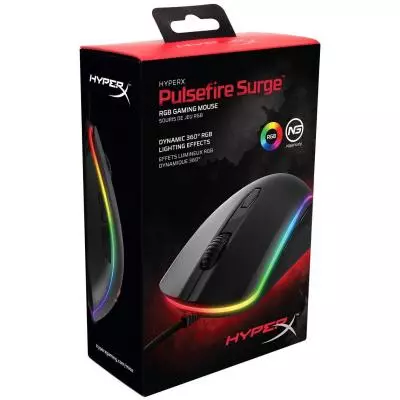Мышка HyperX Pulsefire Surge USB Black (HX-MC002B) - 5 Мышка HyperX Pulsefire Surge USB Black (HX-MC002B) - 5