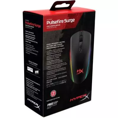Мышка HyperX Pulsefire Surge USB Black (HX-MC002B) - 6 Мышка HyperX Pulsefire Surge USB Black (HX-MC002B) - 6