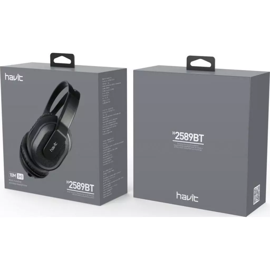 Наушники Havit HV-H2589BT Black (25112) - 5