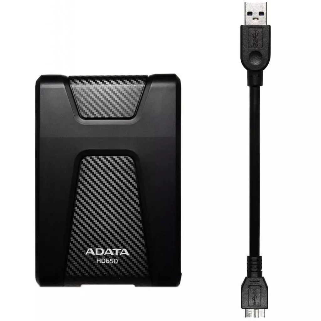 Внешний жесткий диск 2.5" 1TB ADATA (AHD650-1TU31-CBK) - 5 Внешний жесткий диск 2.5" 1TB ADATA (AHD650-1TU31-CBK) - 5