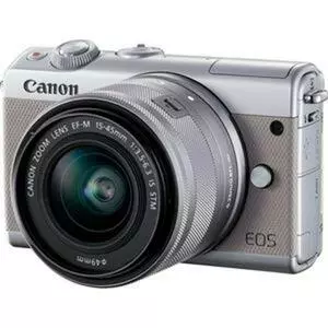 Цифровой фотоаппарат Canon EOS M100 15-45 IS STM Kit Grey (2211C044)