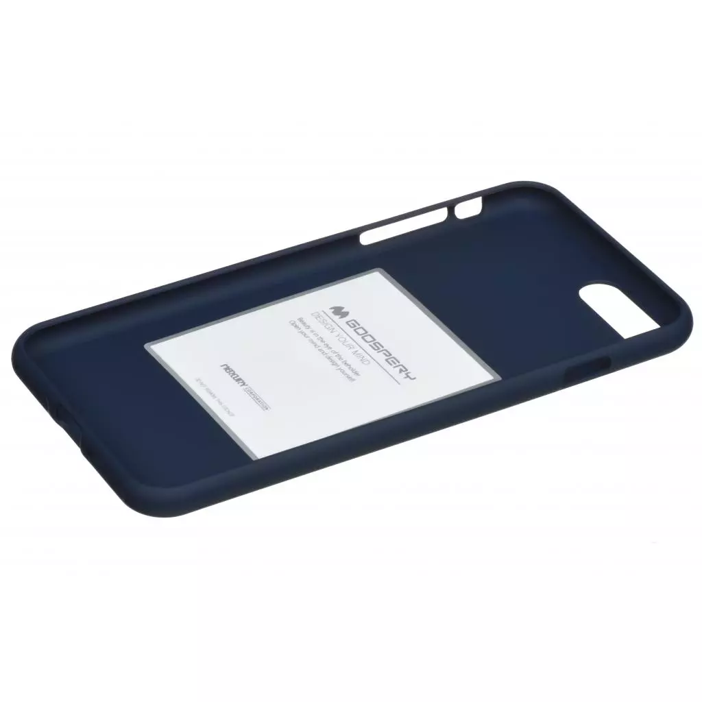 Чехол для моб. телефона Goospery Apple iPhone 7/8 Plus SF Jelly Midnight Blue (8809550400603) - 1