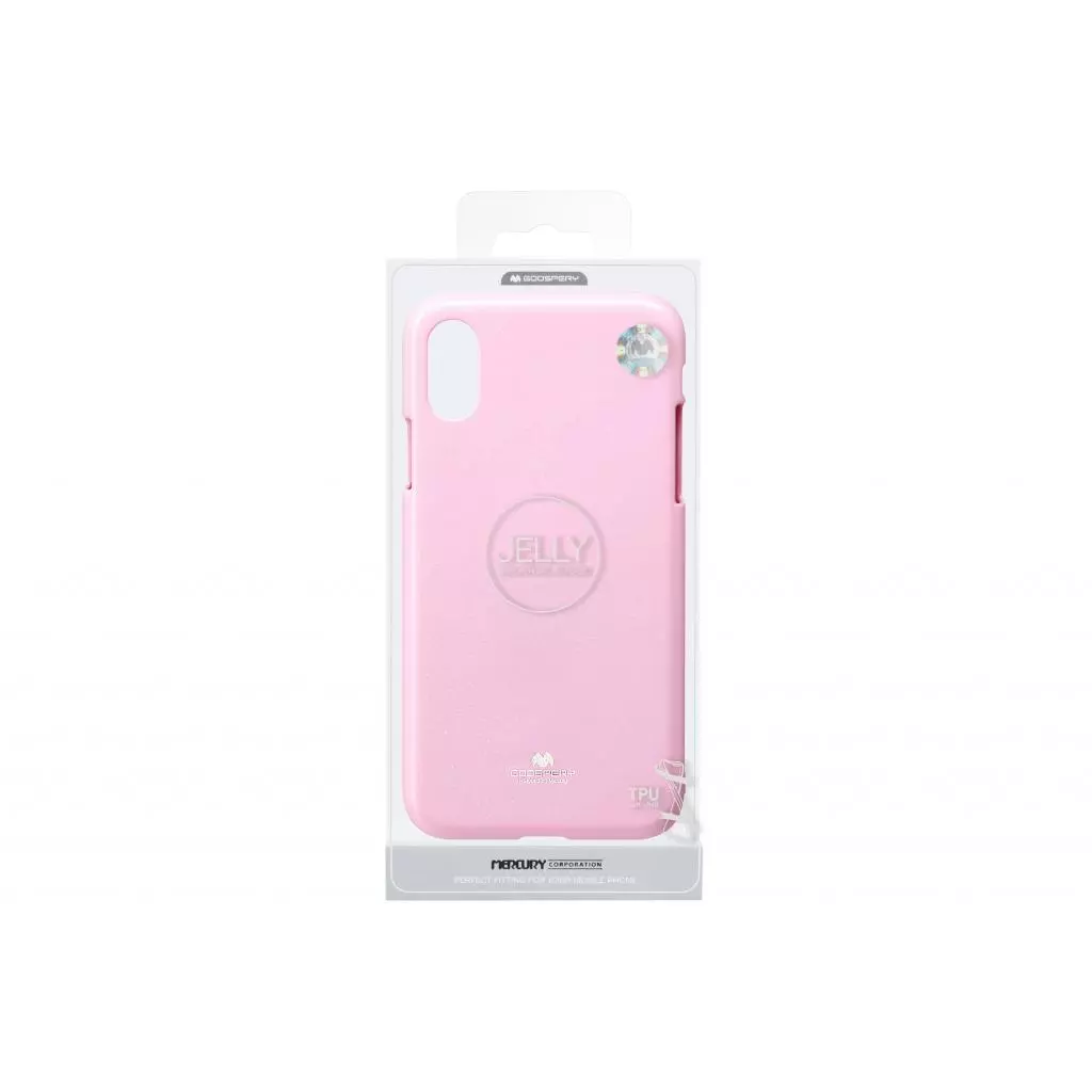 Чехол для моб. телефона Goospery Apple iPhone X / XS Pearl Jelly Pink (8806164392966) - 2 Чехол для моб. телефона Goospery Apple iPhone X / XS Pearl Jelly Pink (8806164392966) - 2
