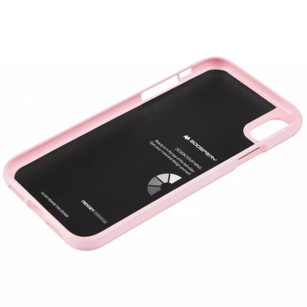 Чехол для моб. телефона Goospery Apple iPhone XR Pearl Jelly Pink (8809621287768) - 1