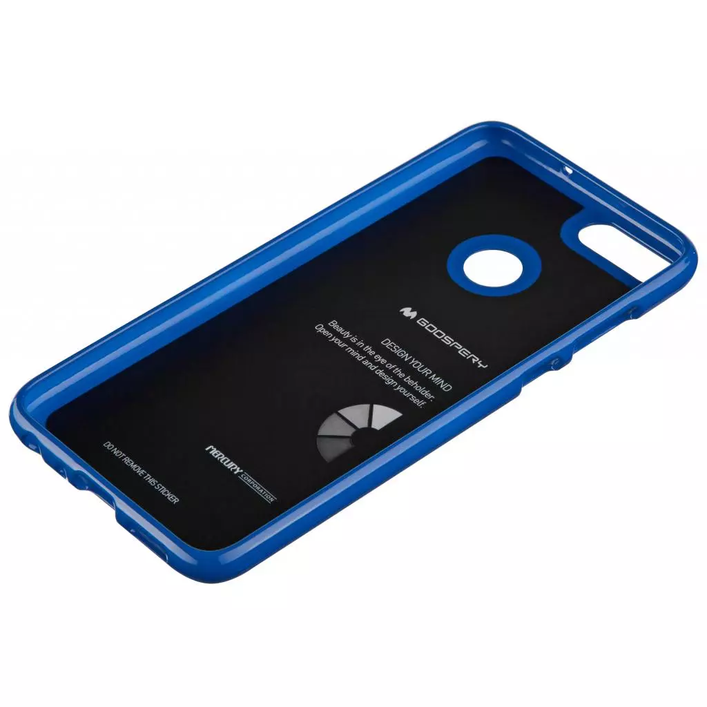Чехол для моб. телефона Goospery Huawei P Smart Pearl Jelly Navy (8809550386266) - 1 Чехол для моб. телефона Goospery Huawei P Smart Pearl Jelly Navy (8809550386266) - 1