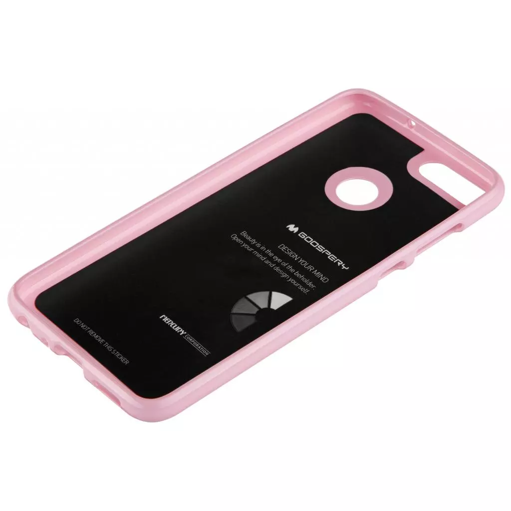 Чехол для моб. телефона Goospery Huawei P Smart Pearl Jelly Pink (8809550386228) - 1 Чехол для моб. телефона Goospery Huawei P Smart Pearl Jelly Pink (8809550386228) - 1
