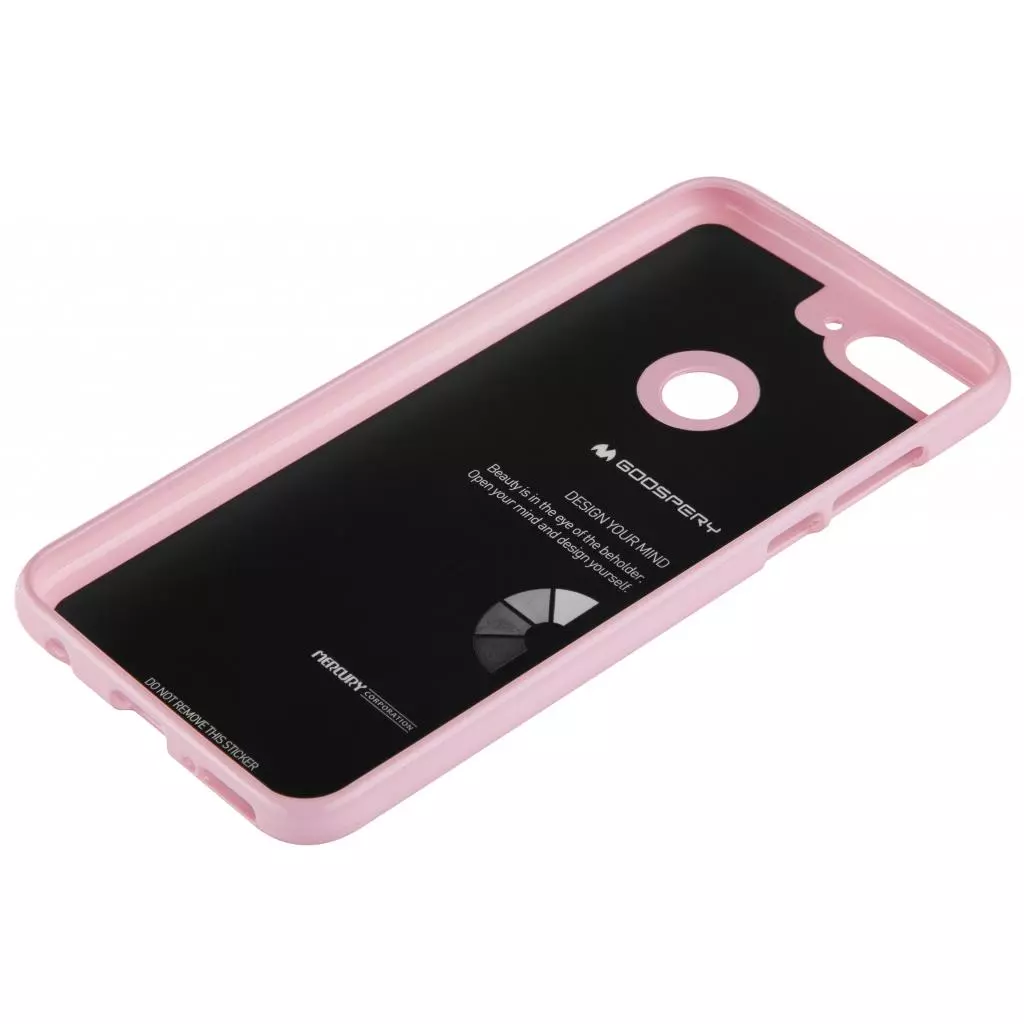 Чехол для моб. телефона Goospery Jelly Case Huawei Y7 Prime 2018 Pink (8809610540478) - 1 Чехол для моб. телефона Goospery Jelly Case Huawei Y7 Prime 2018 Pink (8809610540478) - 1