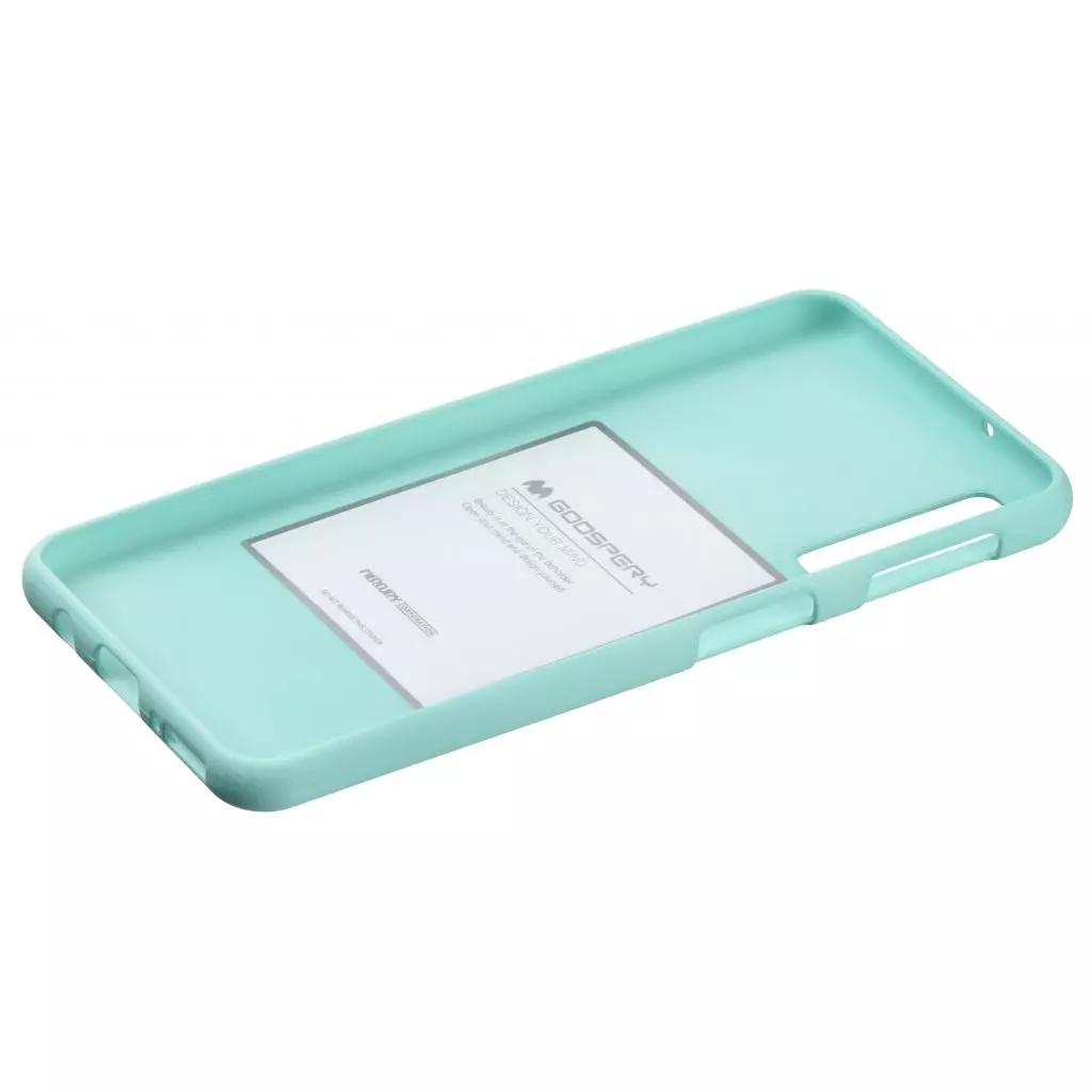Чехол для моб. телефона Goospery Samsung Galaxy A7 (A750) SF Jelly Mint (8809550411661) - 1