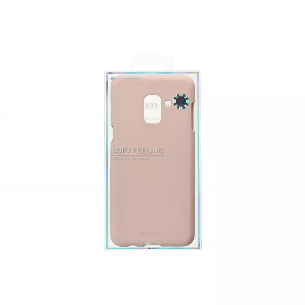 Чехол для моб. телефона Goospery Samsung Galaxy A8 (A530) SF Jelly Pink Sand (8809550413450) - 2