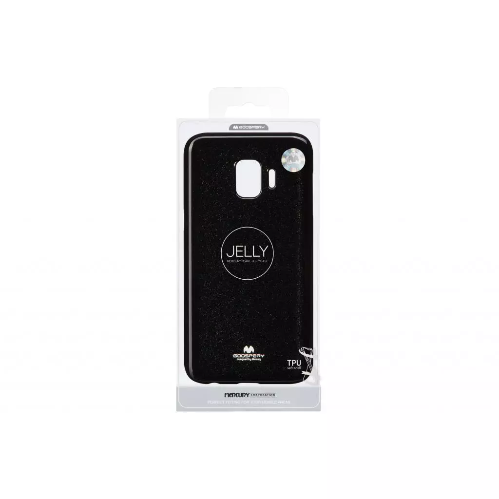 Чехол для моб. телефона Goospery Jelly Case Samsung Galaxy J2 Core J260 Black (8809621297217) - 2