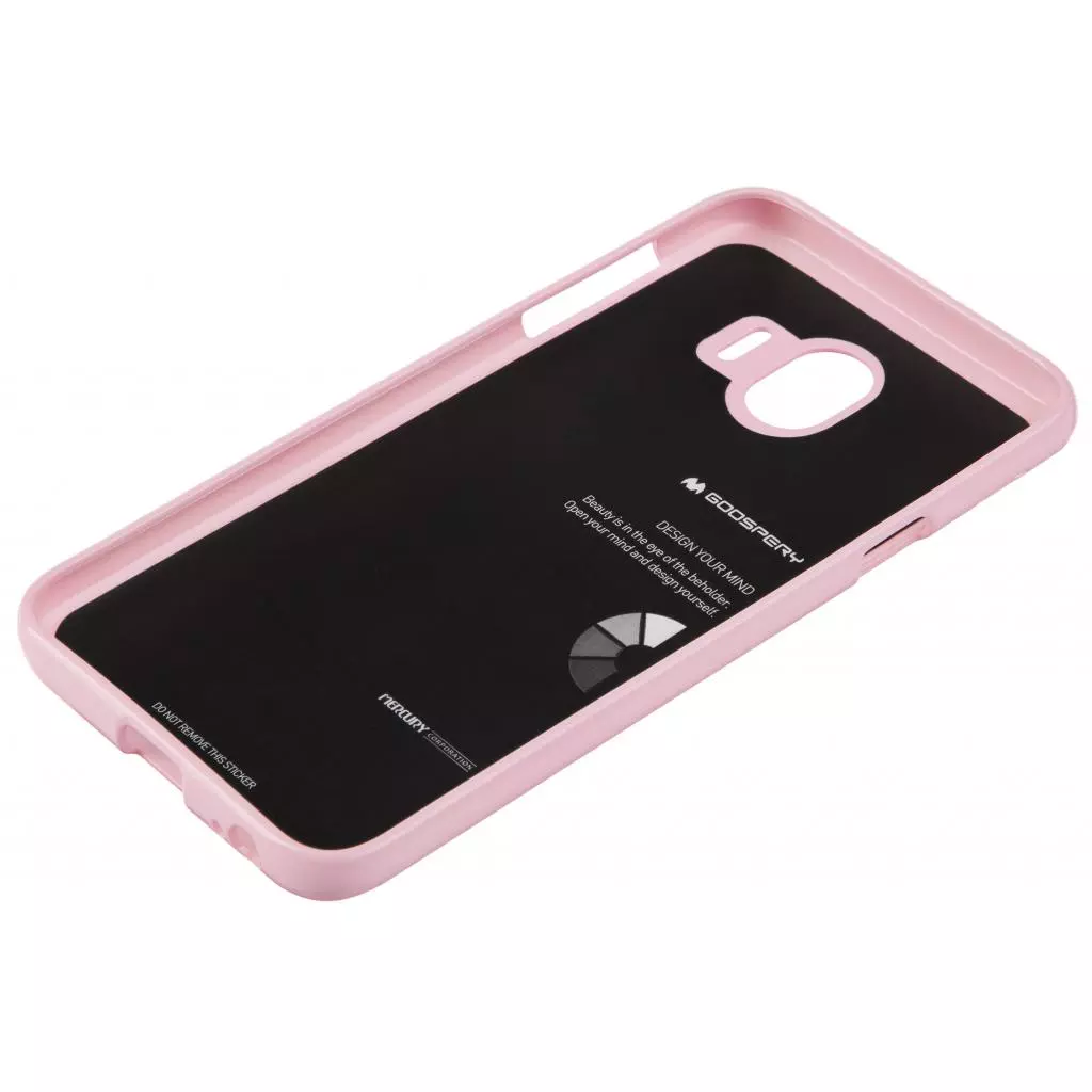 Чехол для моб. телефона Goospery Jelly Case Samsung Galaxy J4 J400 Pink (8809610546081) - 1