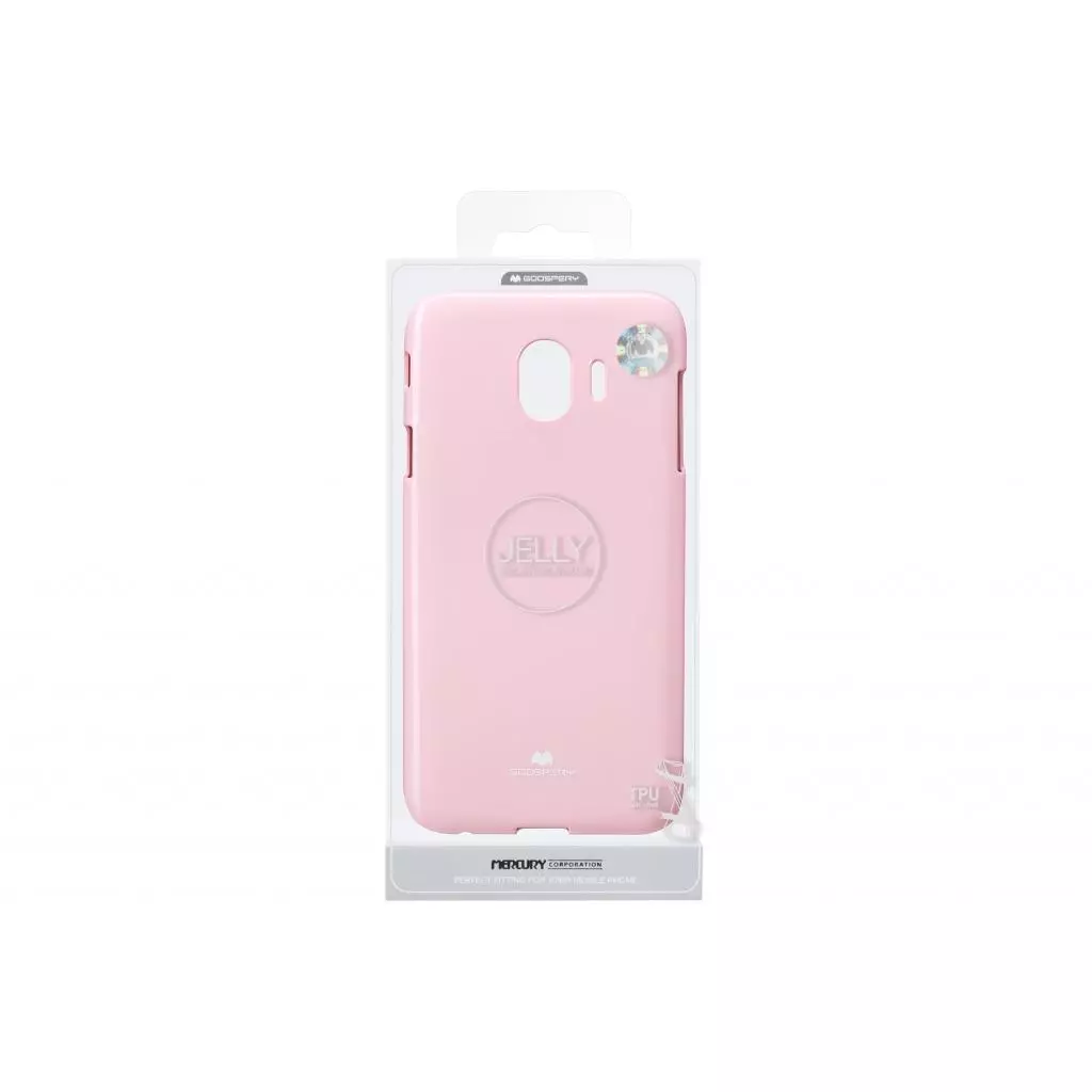 Чехол для моб. телефона Goospery Jelly Case Samsung Galaxy J4 J400 Pink (8809610546081) - 2