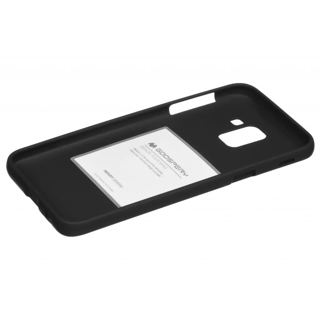 Чехол для моб. телефона Goospery Samsung Galaxy J6 (J600) SF Jelly Black (8809621260587) - 1 Чехол для моб. телефона Goospery Samsung Galaxy J6 (J600) SF Jelly Black (8809621260587) - 1