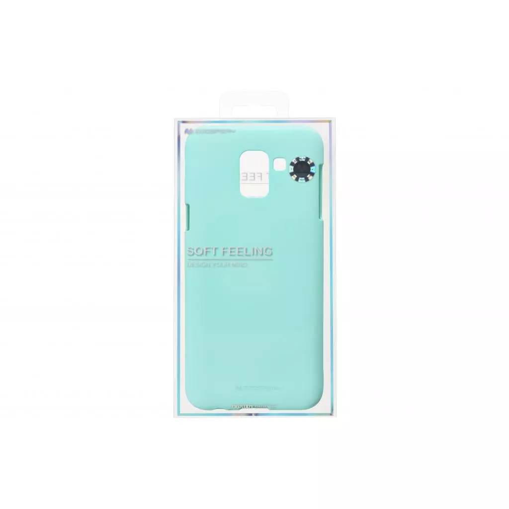 Чехол для моб. телефона Goospery Samsung Galaxy J6 (J600) SF Jelly Mint (8809621260624) - 2 Чехол для моб. телефона Goospery Samsung Galaxy J6 (J600) SF Jelly Mint (8809621260624) - 2