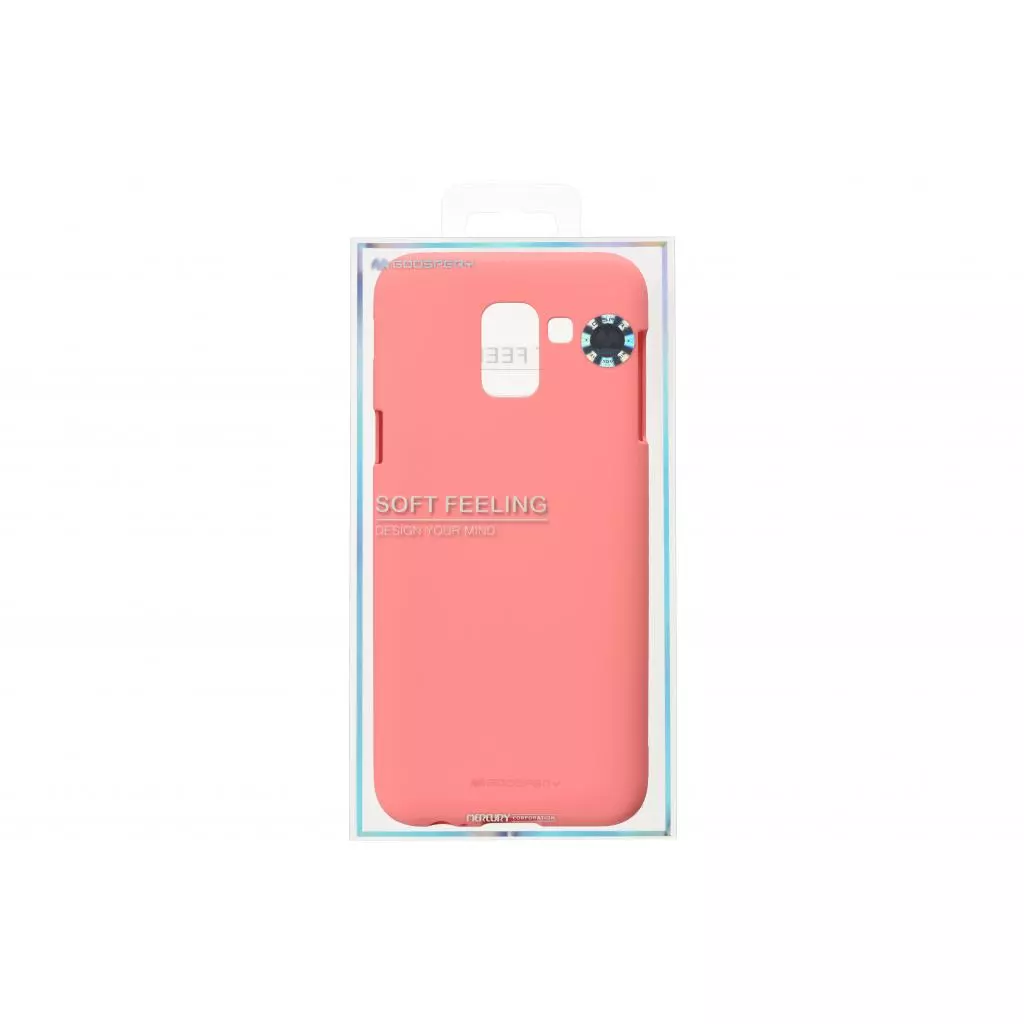 Чехол для моб. телефона Goospery Samsung Galaxy J6 (J600) SF Jelly Pink (8809621260655) - 2 Чехол для моб. телефона Goospery Samsung Galaxy J6 (J600) SF Jelly Pink (8809621260655) - 2