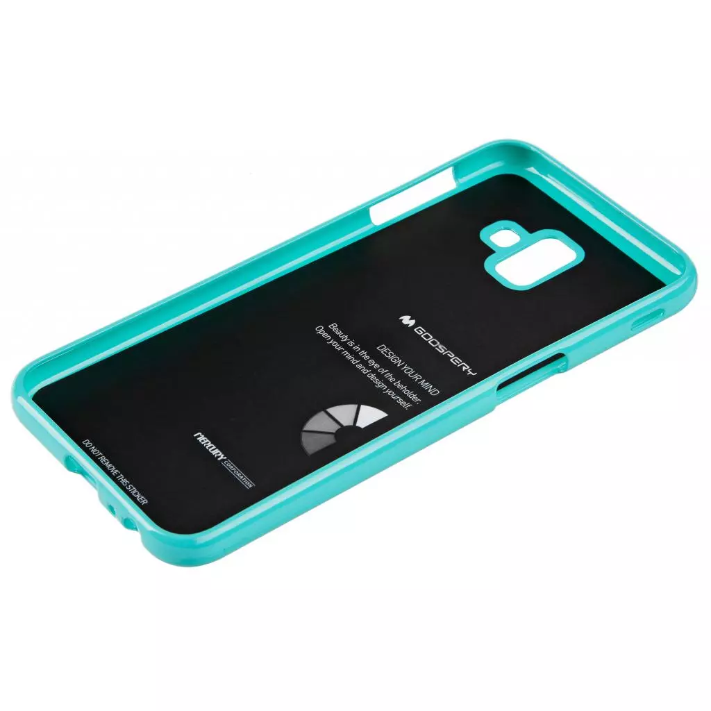 Чехол для моб. телефона Goospery Jelly Case Samsung J6 Plus J610F Mint (8809621297996) - 1