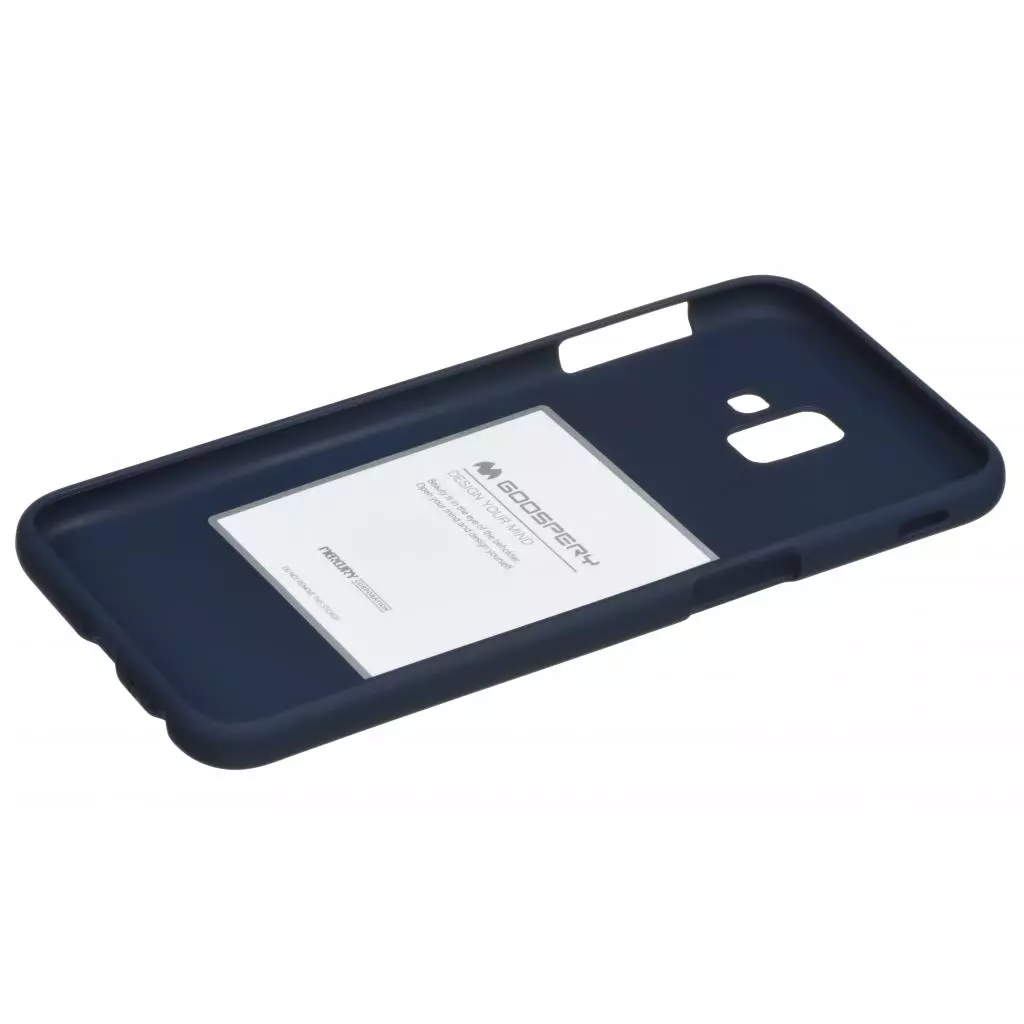 Чехол для моб. телефона Goospery Samsung Galaxy J6 Plus (J610F) SF Jelly Midnight Blue (8809621301167) - 1 Чехол для моб. телефона Goospery Samsung Galaxy J6 Plus (J610F) SF Jelly Midnight Blue (8809621301167) - 1