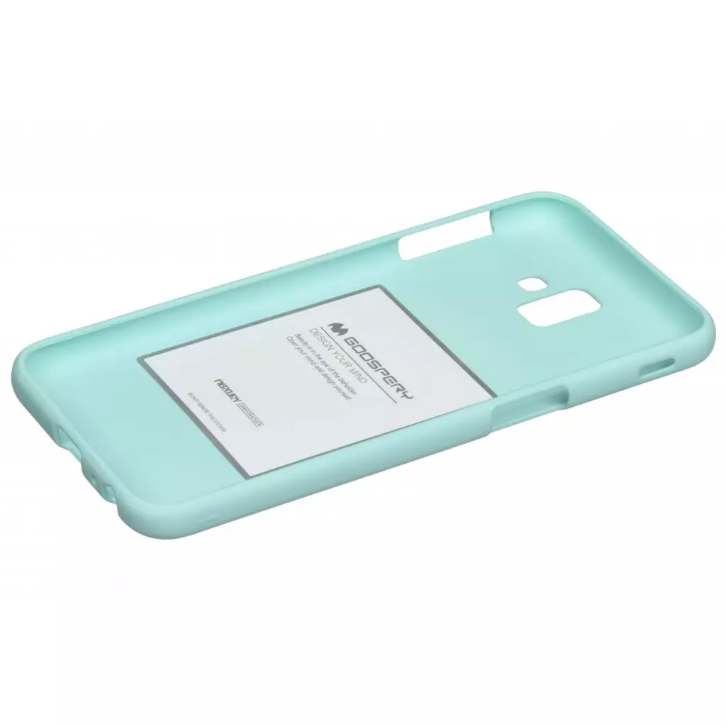 Чехол для моб. телефона Goospery Samsung Galaxy J6 Plus (J610F) SF Jelly Mint (8809621301150) - 1 Чехол для моб. телефона Goospery Samsung Galaxy J6 Plus (J610F) SF Jelly Mint (8809621301150) - 1