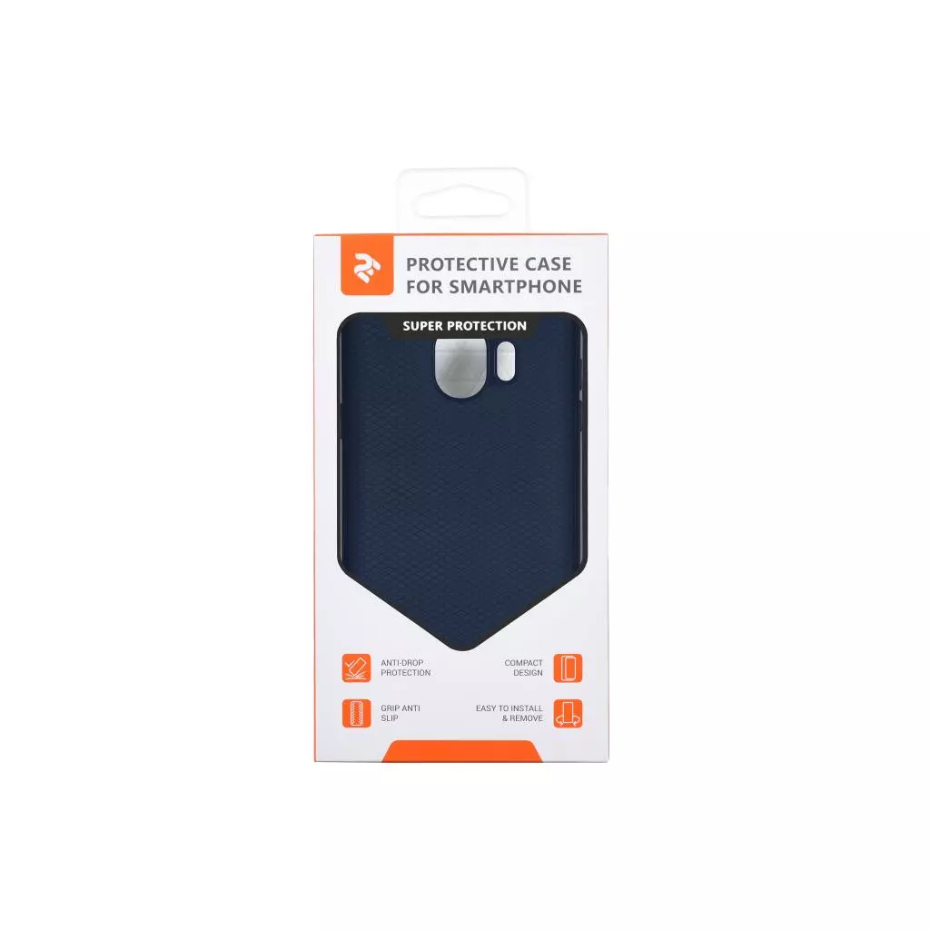 Чехол для моб. телефона 2E Samsung Galaxy J4 (J400_2018), Snap, Navy blue (2E-G-J4-18-TKSPNB) - 2 Чехол для моб. телефона 2E Samsung Galaxy J4 (J400_2018), Snap, Navy blue (2E-G-J4-18-TKSPNB) - 2