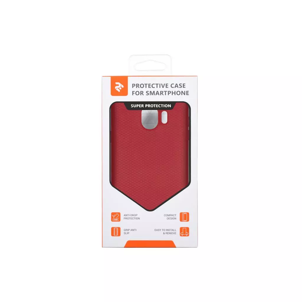 Чехол для моб. телефона 2E Samsung Galaxy J4 (J400_2018), Snap, Red (2E-G-J4-18-TKSPRD) - 2 Чехол для моб. телефона 2E Samsung Galaxy J4 (J400_2018), Snap, Red (2E-G-J4-18-TKSPRD) - 2