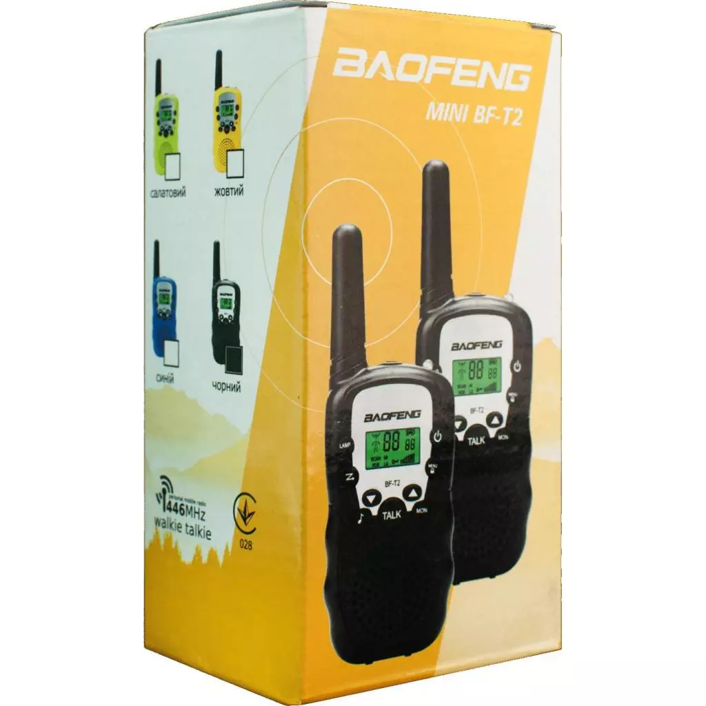 Портативная рация Baofeng MiNi BF-T2 PMR446 Green (MiNiBFT2_G) - 6