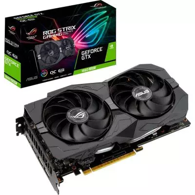 Видеокарта ASUS GeForce GTX1660 SUPER 6144Mb ROG STRIX OC GAMING (ROG-STRIX-GTX1660S-O6G-GAMING)