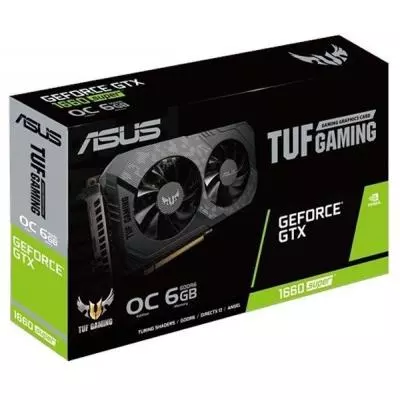 Видеокарта ASUS GeForce GTX1660 SUPER 6144Mb TUF OC GAMING (TUF-GTX1660S-O6G-GAMING) - 6 Видеокарта ASUS GeForce GTX1660 SUPER 6144Mb TUF OC GAMING (TUF-GTX1660S-O6G-GAMING) - 6