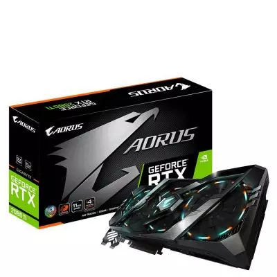Видеокарта GIGABYTE GeForce RTX2080 Ti 11Gb AORUS (GV-N208TAORUS-11GC)