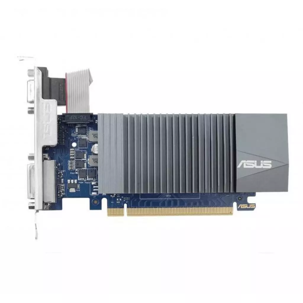 Видеокарта ASUS GeForce GT710 1024Mb Silent + BRK (GT710-SL-1GD5-BRK) - 1 Видеокарта ASUS GeForce GT710 1024Mb Silent + BRK (GT710-SL-1GD5-BRK) - 1