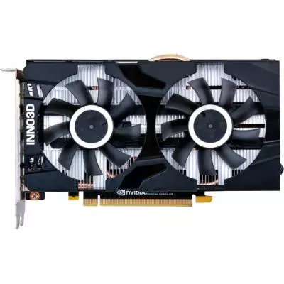 Видеокарта INNO3D GeForce GTX1660 Ti 6144Mb Twin X2 (N166T2-06D6-1710VA15) - 1 Видеокарта INNO3D GeForce GTX1660 Ti 6144Mb Twin X2 (N166T2-06D6-1710VA15) - 1