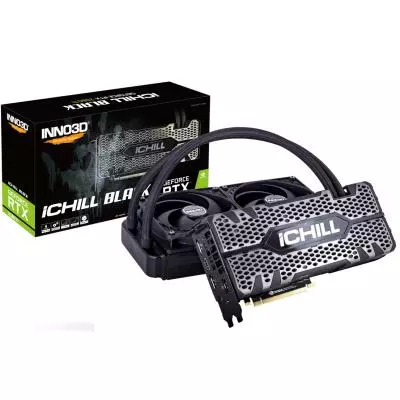 Видеокарта INNO3D GeForce RTX2080 Ti 11Gb iChill Black (C208TB-11D6X-11500004)