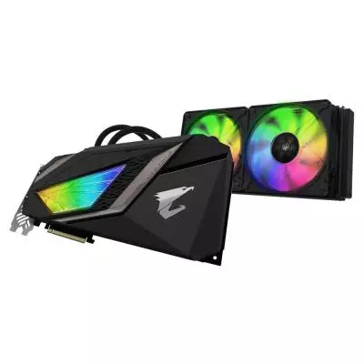 Видеокарта GIGABYTE GeForce RTX2080 Ti 11Gb AORUS XTREME WATERFORCE (GV-N208TAORUSX W-11GC) - 1