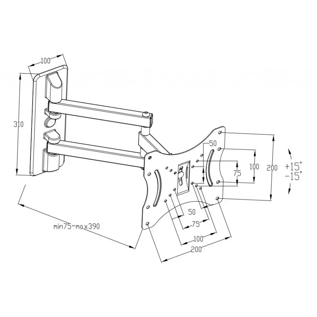 Кронштейн Vinga TM32-2251 - 1