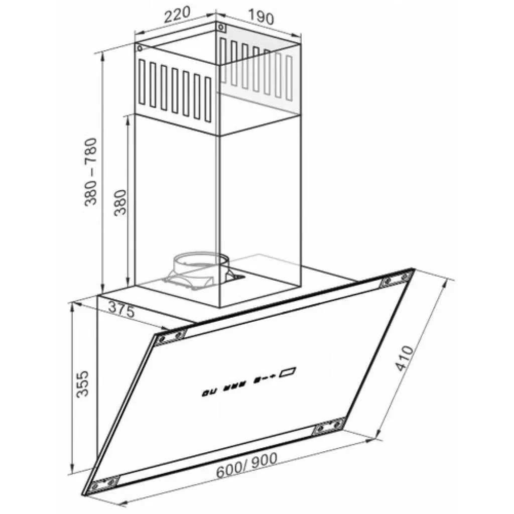 Вытяжка кухонная Kaiser AT9445ADECO - 3