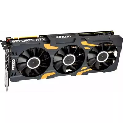 Видеокарта INNO3D GeForce RTX2080 Ti 11Gb GAMING OC X3 (N208T3-11D6X-1150VA24) - 3